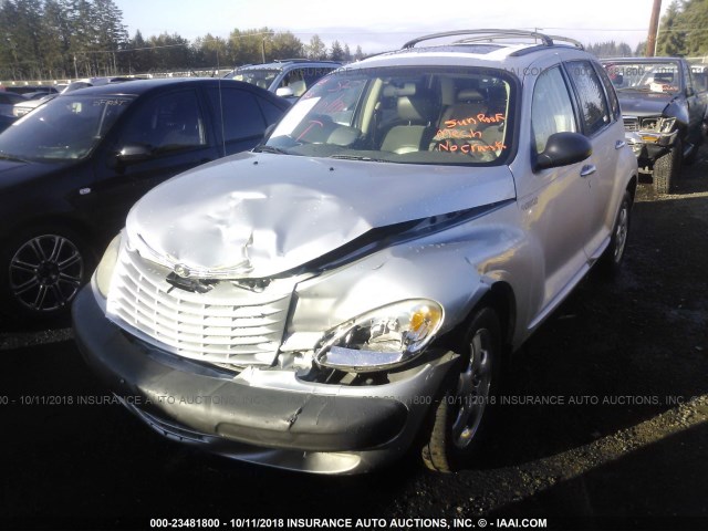 3C8FY68B72T258144 - 2002 CHRYSLER PT CRUISER LIMITED/DREAM CRUISER SILVER photo 2