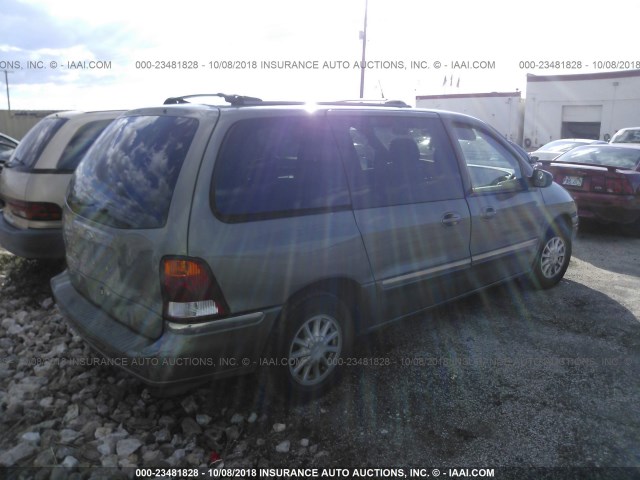 2FMZA5243YBB16235 - 2000 FORD WINDSTAR SE GRAY photo 4