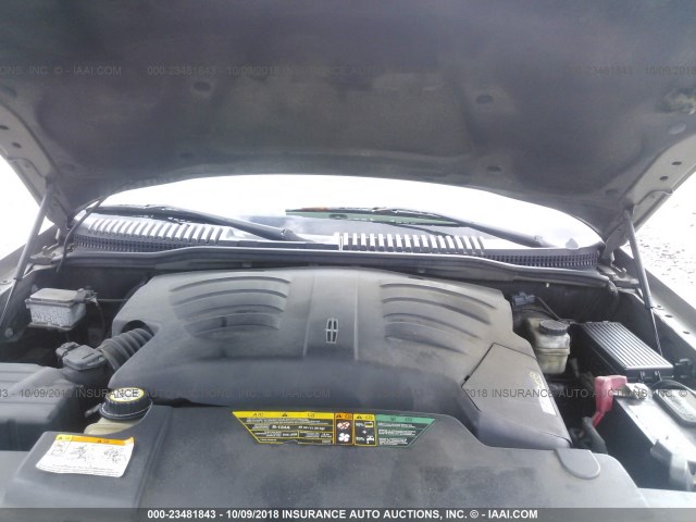 5LMEU88H94ZJ06234 - 2004 LINCOLN AVIATOR BROWN photo 10