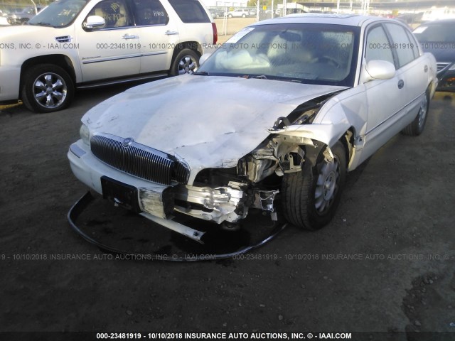 1G4CU5215W4648502 - 1998 BUICK PARK AVENUE ULTRA WHITE photo 6