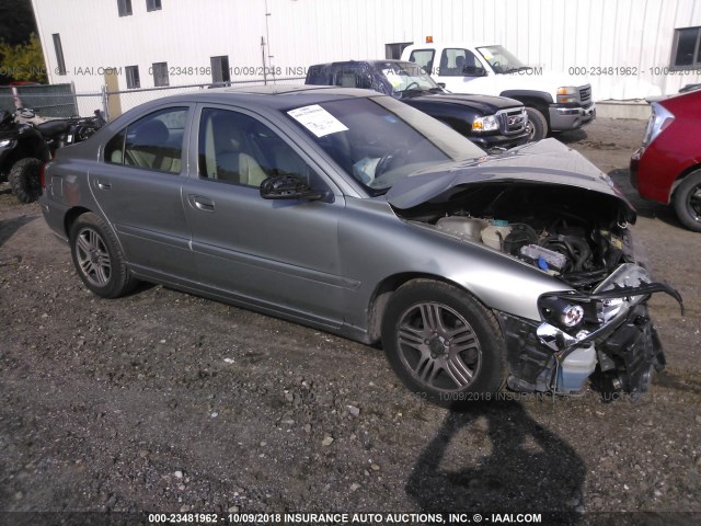 YV1RS592X62500855 - 2006 VOLVO S60 2.5T GREEN photo 1