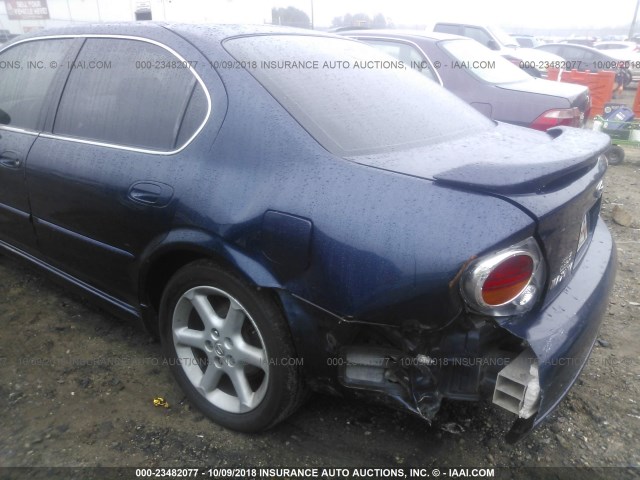 JN1DA31D73T518212 - 2003 NISSAN MAXIMA GLE/GXE/SE BLUE photo 6