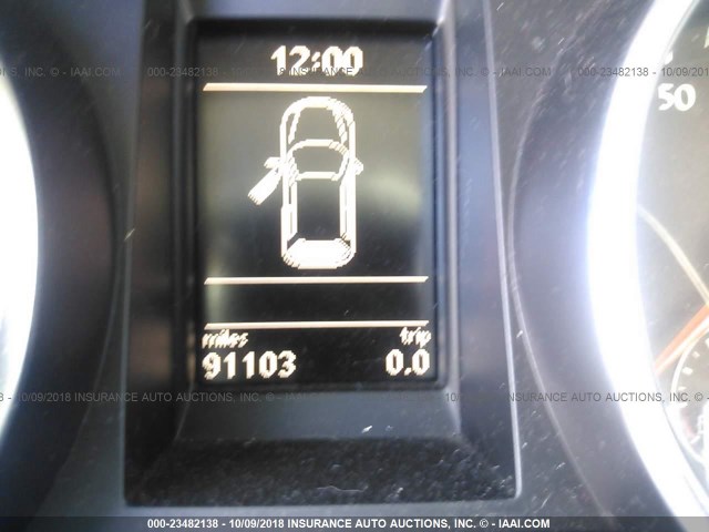 WVWDB7AJ0CW218646 - 2012 VOLKSWAGEN GOLF BLACK photo 7