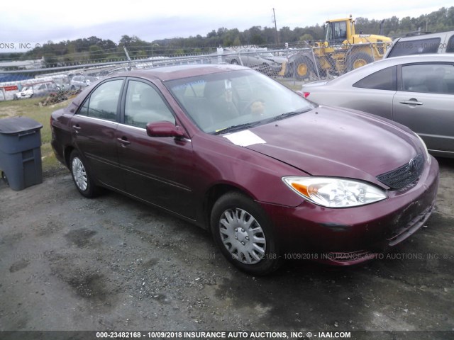 4T1BE32K42U024979 - 2002 TOYOTA CAMRY LE/XLE/SE 栗色 照片 1