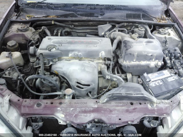 4T1BE32K42U024979 - 2002 TOYOTA CAMRY LE/XLE/SE 栗色 照片 10