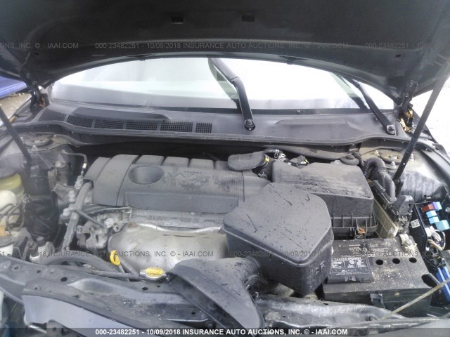 4T1BF3EK4AU568356 - 2010 TOYOTA CAMRY SE/LE/XLE ნაცრისფერი ფოტო 10