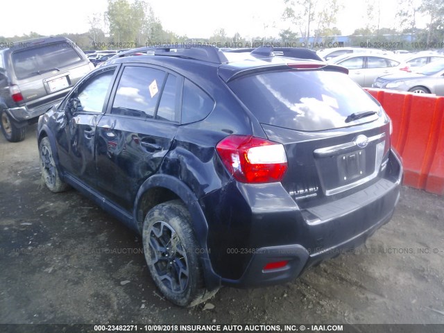 JF2GPAKC4G8224182 - 2016 SUBARU CROSSTREK LIMITED BLACK photo 3