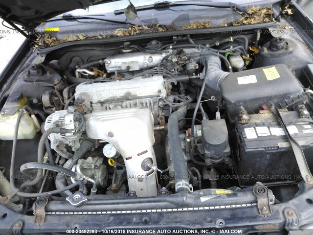 4T1BG22K41U110800 - 2001 TOYOTA CAMRY CE/LE/XLE 黑色 照片 10