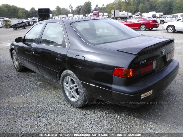 4T1BG22K41U110800 - 2001 TOYOTA CAMRY CE/LE/XLE 黑色 照片 3