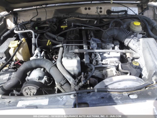 1J4FT68S0XL524584 - 1999 JEEP CHEROKEE SPORT/CLASSIC ოქროსფერი ფოტო 10