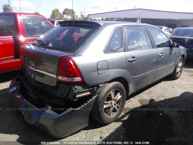 1G1ZT648X5F107880 - 2005 CHEVROLET MALIBU MAXX LS 灰色 照片 4