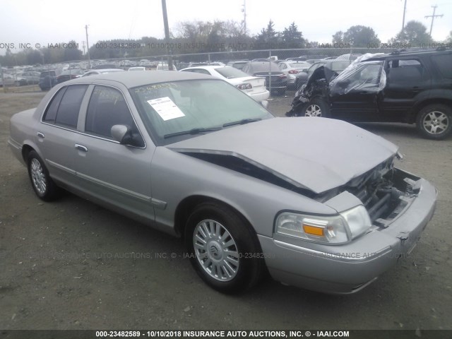 2MEFM75V47X636765 - 2007 MERCURY GRAND MARQUIS LS SILVER photo 1