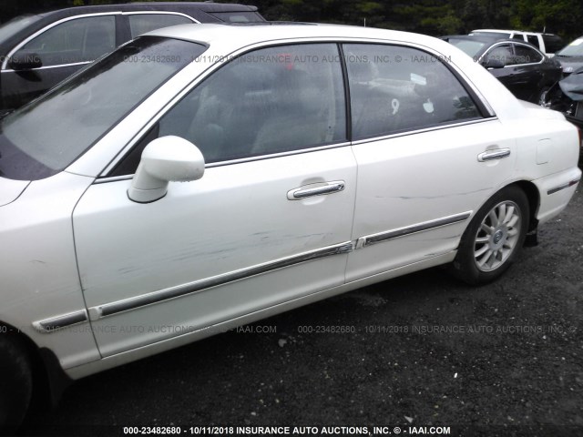 KMHFU45E44A316409 - 2004 HYUNDAI XG 350 WHITE photo 6