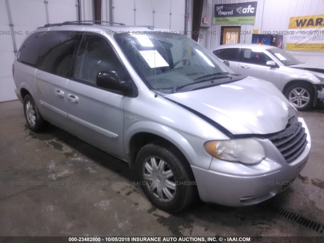 2A4GP54L87R151402 - 2007 CHRYSLER TOWN & COUNTRY TOURING SILVER photo 1
