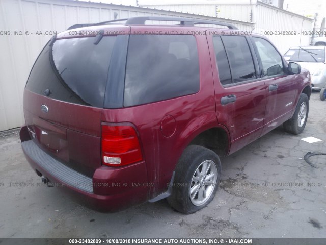 1FMZU63K34ZB30928 - 2004 FORD EXPLORER XLT/XLT SPORT/NBX 红色 照片 4