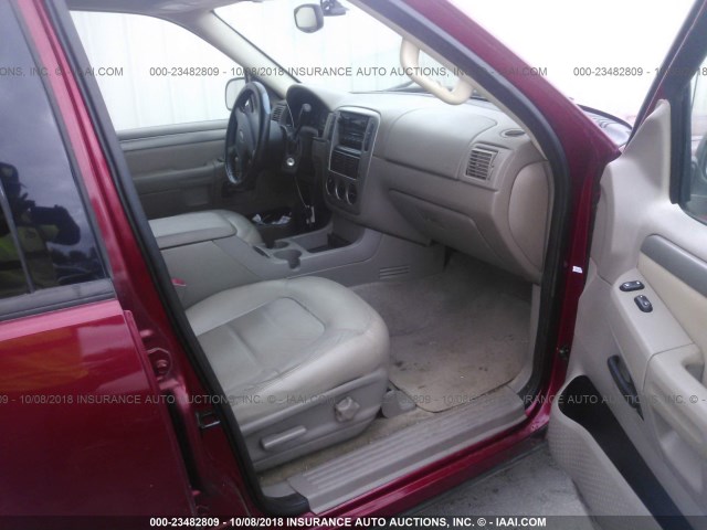 1FMZU63K34ZB30928 - 2004 FORD EXPLORER XLT/XLT SPORT/NBX 红色 照片 5