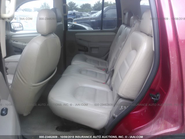 1FMZU63K34ZB30928 - 2004 FORD EXPLORER XLT/XLT SPORT/NBX 红色 照片 8