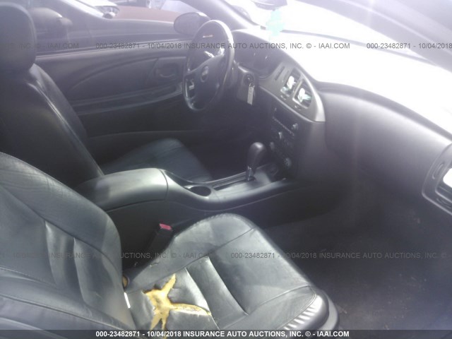 2G1WL16C369317769 - 2006 CHEVROLET MONTE CARLO SS შავი ფოტო 5