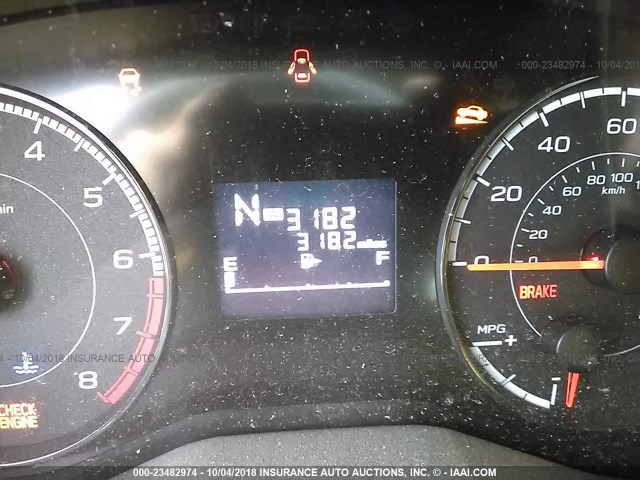 JF2GTACC6JH273854 - 2018 SUBARU CROSSTREK PREMIUM Ашық көк фото 7