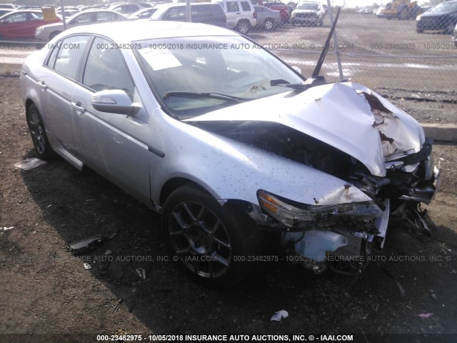 19UUA76537A004642 - 2007 ACURA TL TYPE S SILVER photo 1