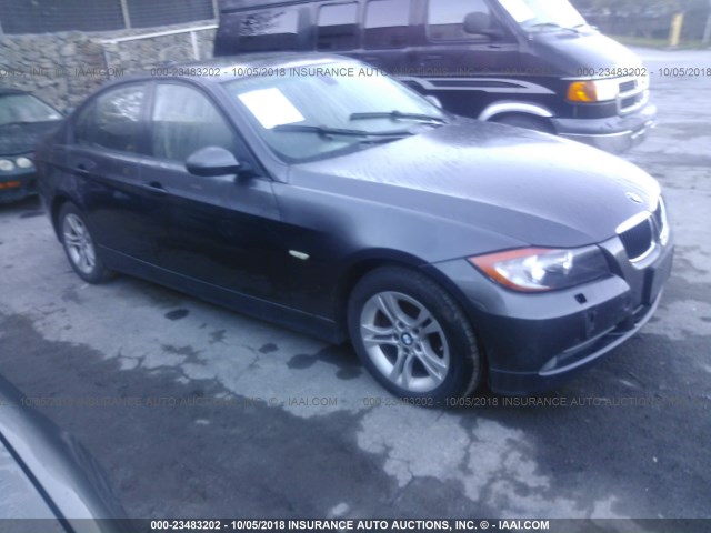 WBAVC73568KX90091 - 2008 BMW 328 XI SULEV GRAY photo 1