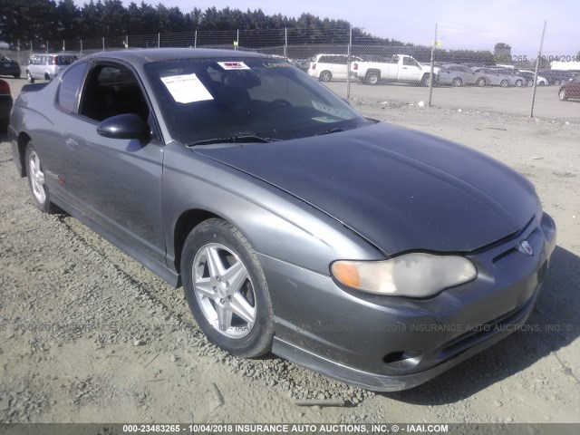 2G1WZ121659320036 - 2005 CHEVROLET MONTE CARLO SS SUPERCHARGED ნაცრისფერი ფოტო 1