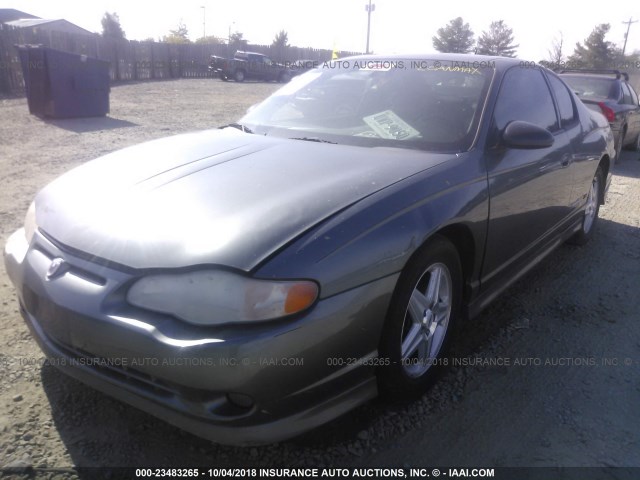 2G1WZ121659320036 - 2005 CHEVROLET MONTE CARLO SS SUPERCHARGED ნაცრისფერი ფოტო 2