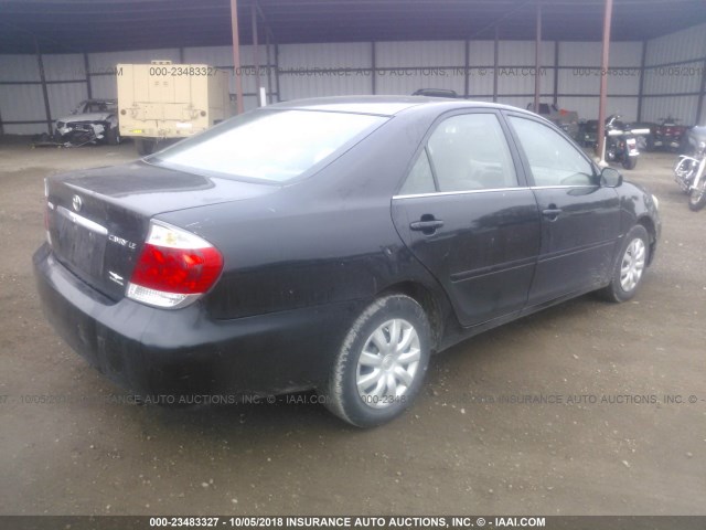 4T1BE32KX5U636799 - 2005 TOYOTA CAMRY LE/XLE/SE Qara foto 4