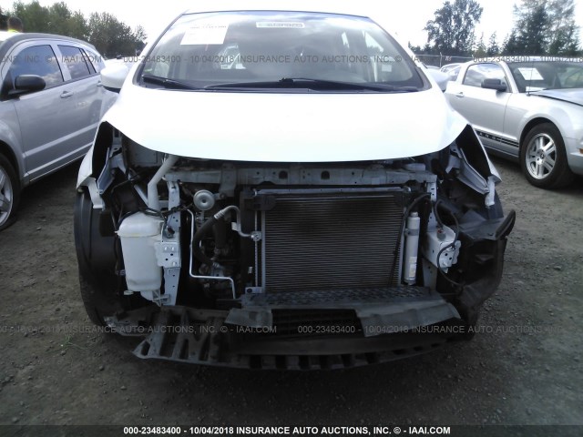 3N1CE2CPXHL372756 - 2017 NISSAN VERSA NOTE S/S PLUS/SV/SL/SR WHITE photo 6