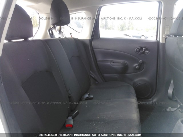 3N1CE2CPXHL372756 - 2017 NISSAN VERSA NOTE S/S PLUS/SV/SL/SR WHITE photo 8