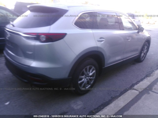 JM3TCBCY3J0225717 - 2018 MAZDA CX-9 TOURING SILVER photo 4