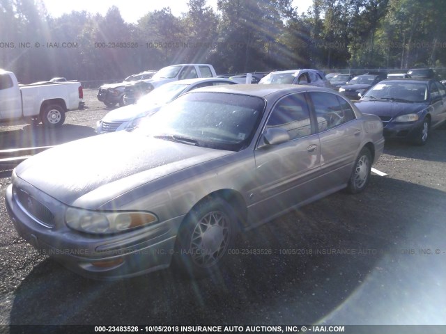 1G4HR54K7YU337539 - 2000 BUICK LESABRE LIMITED Champagne photo 2