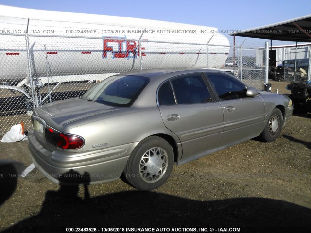 1G4HR54K7YU337539 - 2000 BUICK LESABRE LIMITED Champagne photo 4