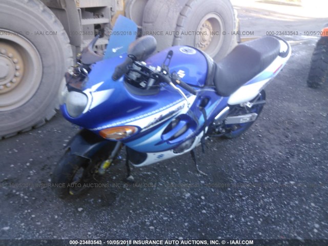 JS1GN79A152101350 - 2005 SUZUKI GSX600 F BLUE photo 2