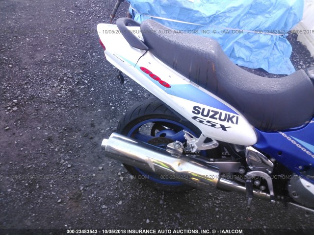 JS1GN79A152101350 - 2005 SUZUKI GSX600 F BLUE photo 6