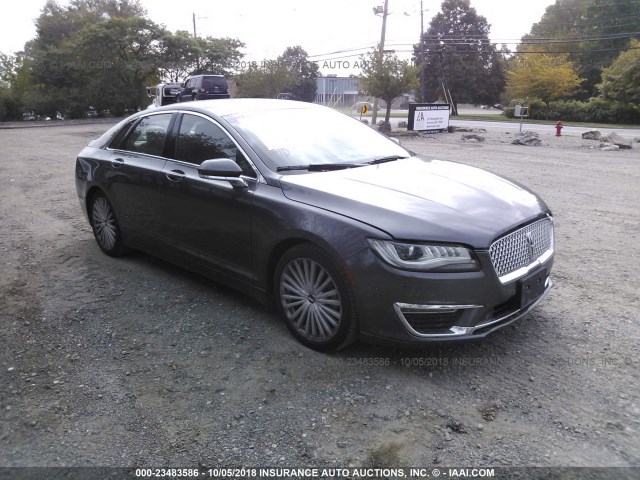 3LN6L5E92HR606297 - 2017 LINCOLN MKZ RESERVE ნაცრისფერი ფოტო 1