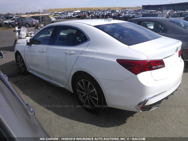 19UUB3F50JA003042 - 2018 ACURA TLX TECH 白色 照片 3