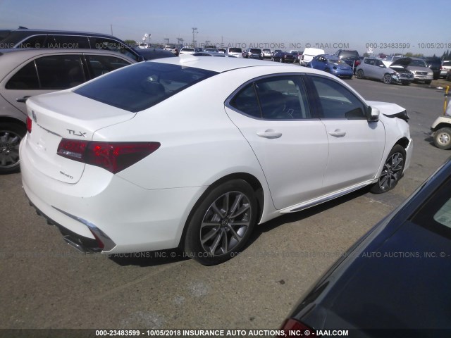 19UUB3F50JA003042 - 2018 ACURA TLX TECH 白色 照片 4