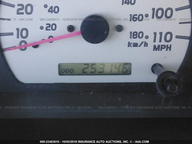 5TESN92NX1Z778265 - 2001 TOYOTA TACOMA XTRACAB PRERUNNER მწვანე ფოტო 7