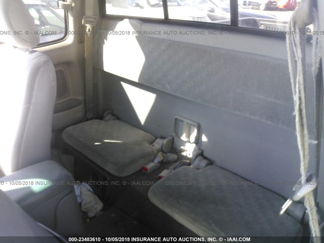 5TESN92NX1Z778265 - 2001 TOYOTA TACOMA XTRACAB PRERUNNER მწვანე ფოტო 8