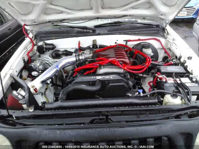 5TEHN72N74Z426120 - 2004 TOYOTA TACOMA DOUBLE CAB 白色 照片 10
