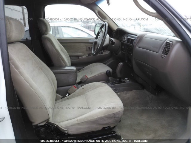 5TEHN72N74Z426120 - 2004 TOYOTA TACOMA DOUBLE CAB 白色 照片 5