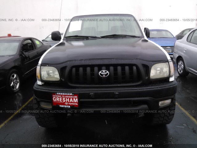 5TEHN72N74Z426120 - 2004 TOYOTA TACOMA DOUBLE CAB 白色 照片 6