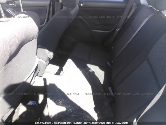 2T1KR32EX3C071242 - 2003 TOYOTA COROLLA MATRIX XR SILVER photo 8