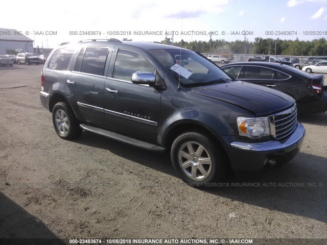 1A8HX58228F114844 - 2008 CHRYSLER ASPEN LIMITED BLUE photo 1