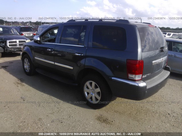 1A8HX58228F114844 - 2008 CHRYSLER ASPEN LIMITED BLUE photo 3