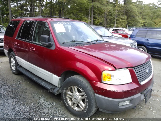 1FMPU16W74LA48471 - 2004 FORD EXPEDITION XLT RED photo 1