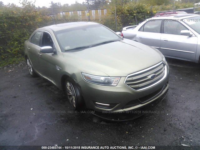 1FAHP2F82DG134289 - 2013 FORD TAURUS LIMITED GREEN photo 1