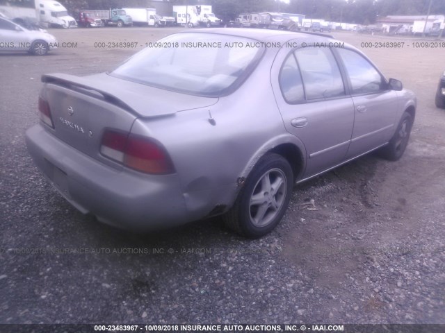 JN1CA21D6XT217619 - 1999 NISSAN MAXIMA GLE/GXE/SE BEIGE photo 4