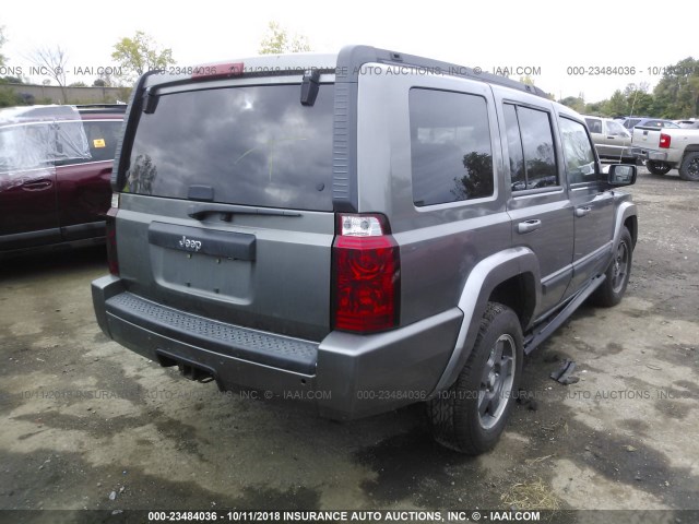 1J8HH48N28C151489 - 2008 JEEP COMMANDER SPORT Champagne photo 4